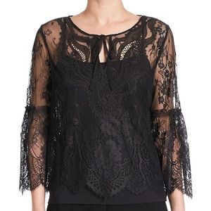 Elie Tahari lace blouse